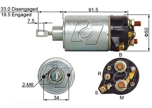 Bosch Starter Solenoid BO-148
